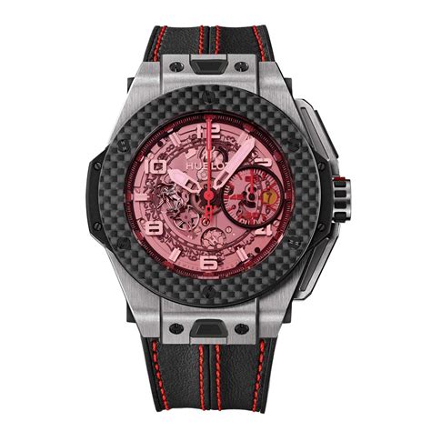 hublot big bang red magic carbon|are Hublot big bang automatic.